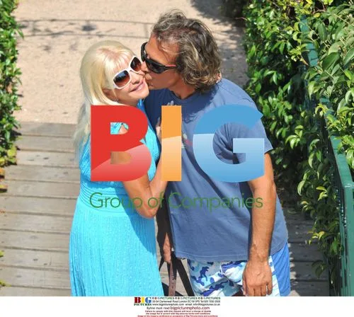 Ivana Trump and boyfriend stroll in Saint Tropez