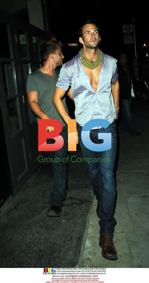 Lance Bass at Boujis nightclub, London