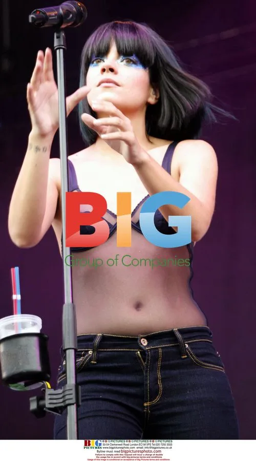 Lily Allen Performs at V Festival