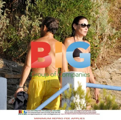 Sarkozy and Bruni swim in France
