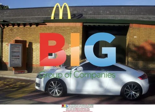 JLS singer Aston at McDonald's drive-thru
