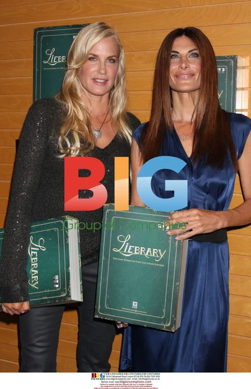 Actors Daryl Hannah and Hilary Shepard at book signing