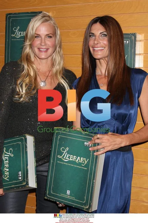 Daryl Hannah & Hilary Shepard Promote 'Liebrary' Game