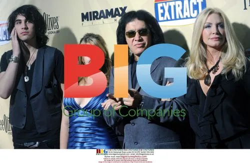 Gene Simmons attends "Extract" premiere
