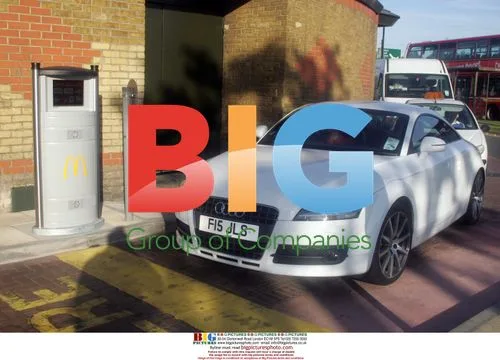 JLS Singer Aston at McDonald's