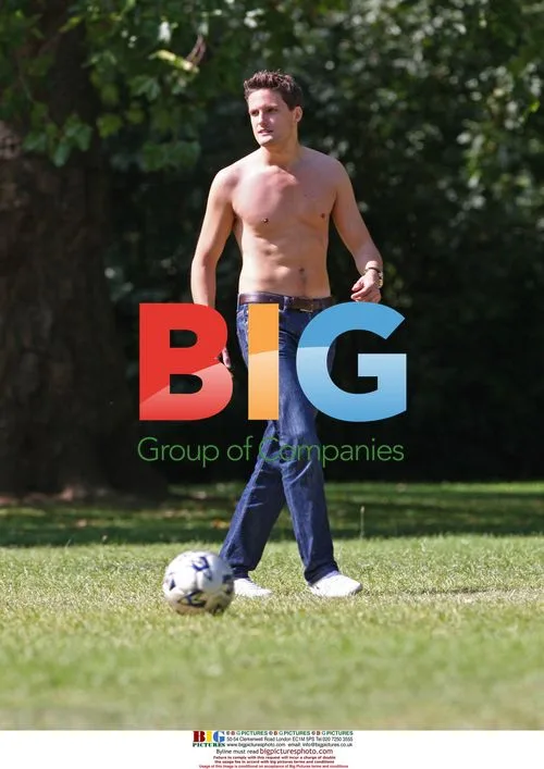 Blake boyband plays football in London park