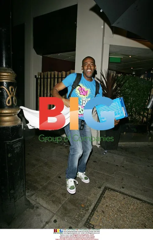 Bashy leaving MOBO Nominations in London