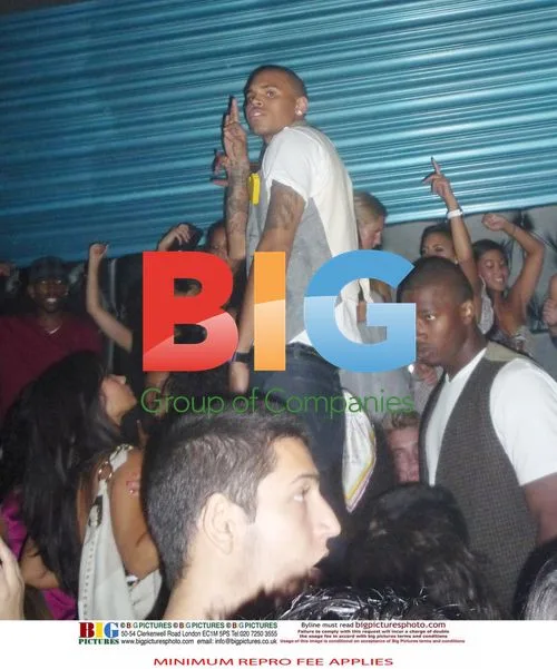 Chris Brown Parties After Assault Sentence
