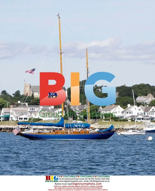 Senator Ted Kennedy's 'Mya' Sail Boat