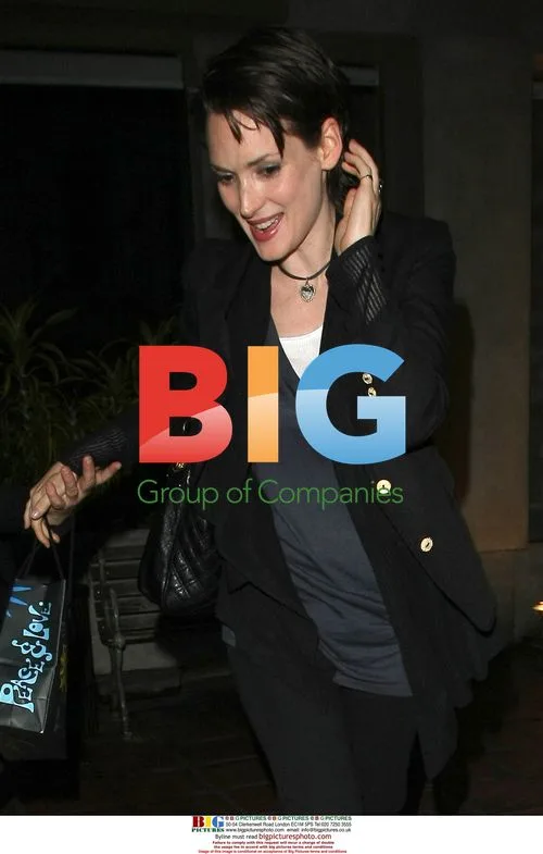 Winona Ryder and James Gooding Spotted Dining