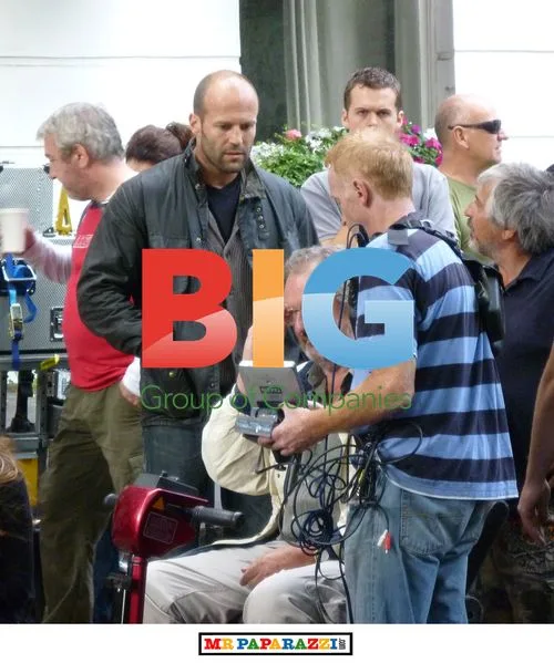 Jason Statham films thriller 'Blitz' in London