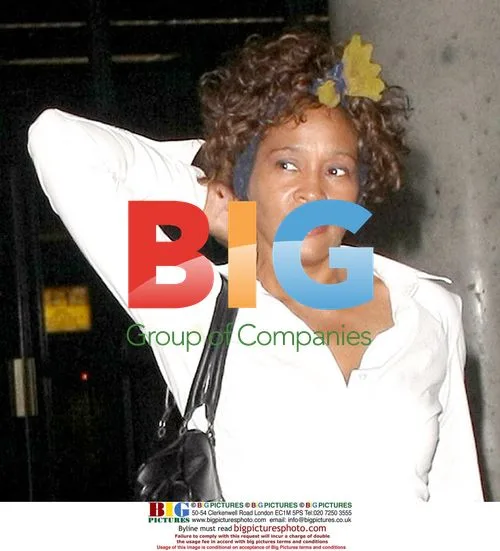 Whitney Houston and Bobbi Kristina at Airport