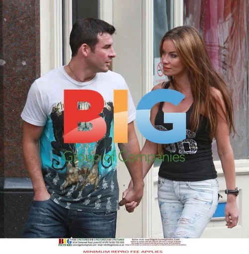 Joe Calzaghe and Jo Emma Larvin Lunch in London