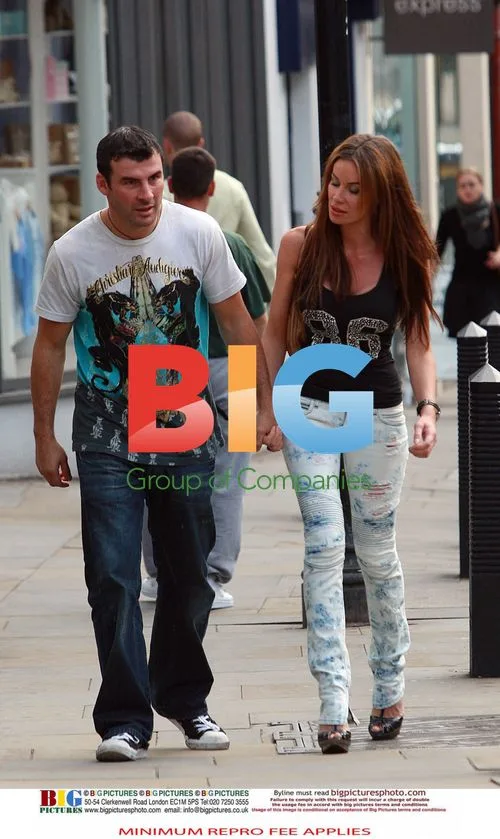 Joe Calzaghe and Jo Emma Larvin have lunch