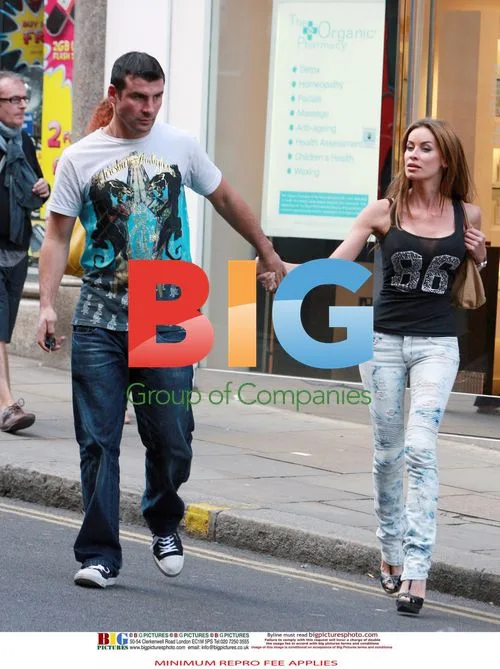 Joe Calzaghe and Jo Emma Larvin