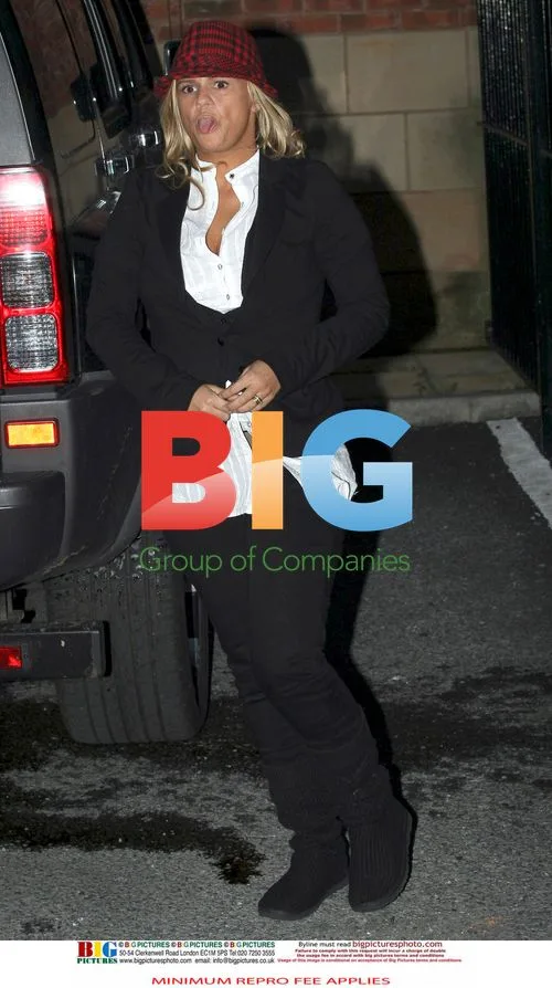 Kerry Katona at Bus Stop