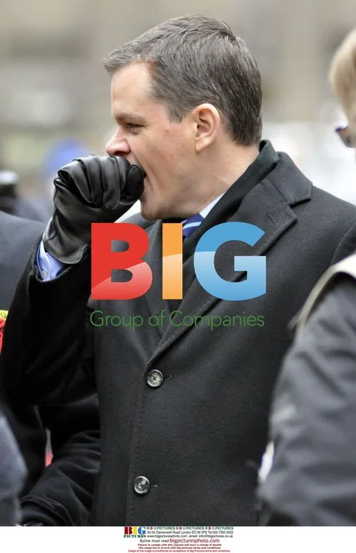 Matt Damon on 'The Adjustment Bureau' Set