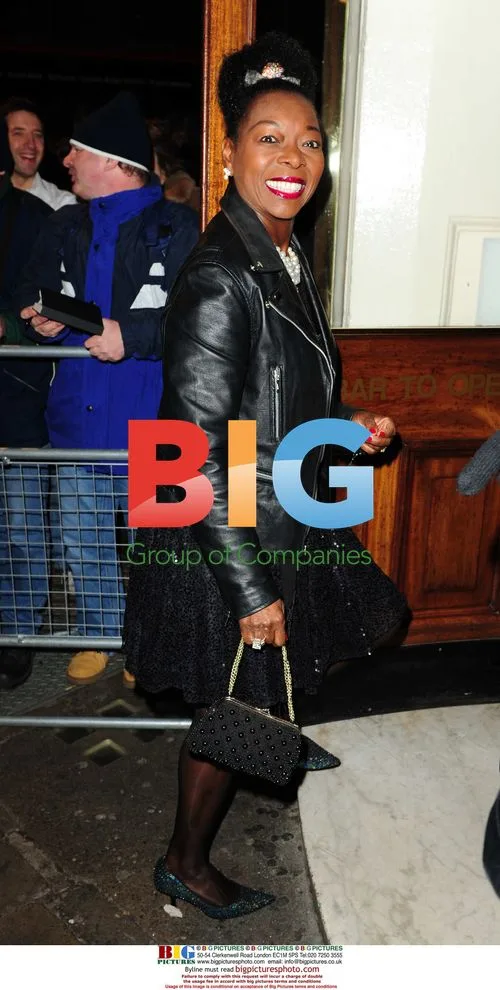 Floella Benjamin at "The Cat On The Hot Tin Roof" press night