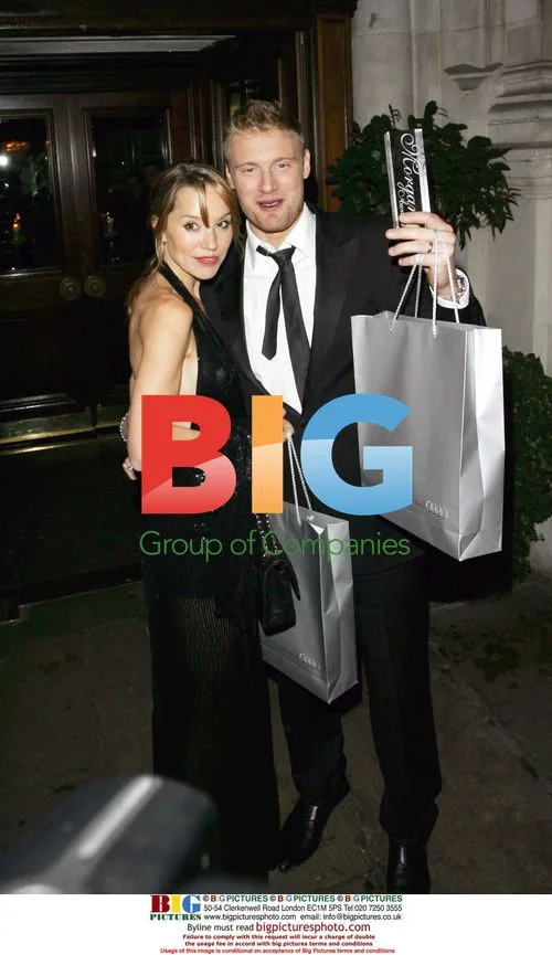 Freddie and Rachel Flintoff at Morgan awards