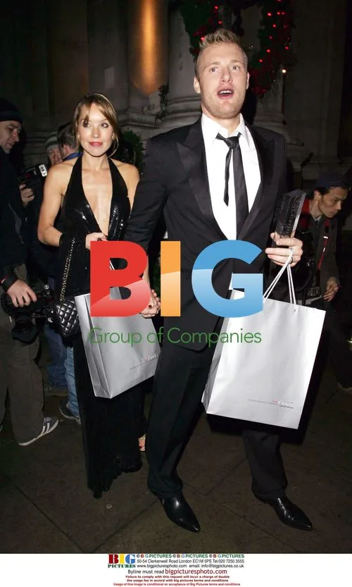 Freddie and Rachel Flintoff at Morgan Awards