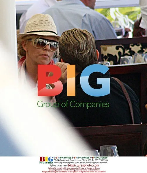 Charlize Theron has lunch in Cape Town