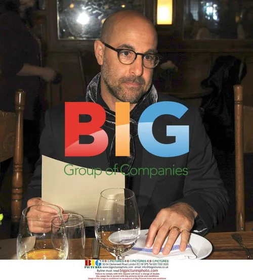 Stanley Tucci at 'A Diamond Is Forever' lunch