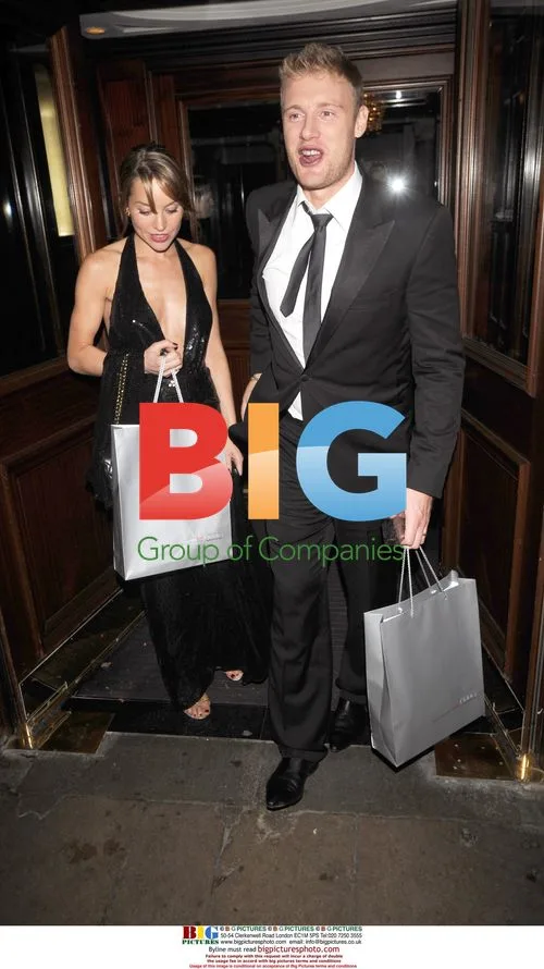 Freddie and Rachel Flintoff at Morgan awards