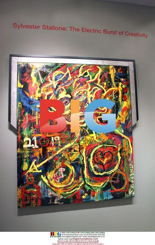 Stallone Attends Art Basel in Miami