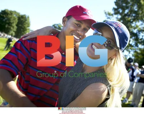 Tiger Woods and Elin Nordegren at Ryder Cup