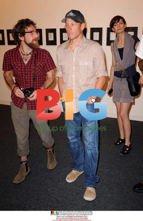 Lance Armstrong at Art Basel Miami
