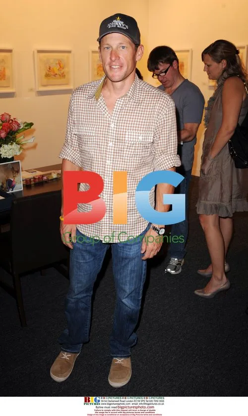 Lance Armstrong at Art Basel Miami