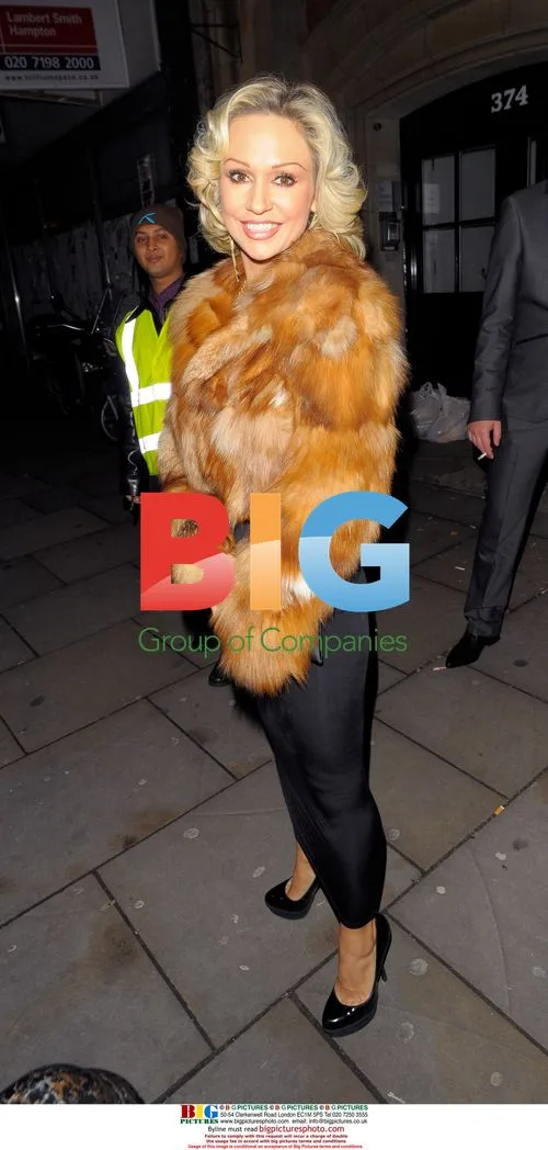 Kristina Rihanoff at Sugar Hut in London