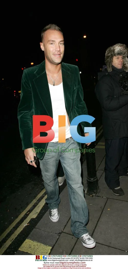 Calum Best at Sugar Hut in London