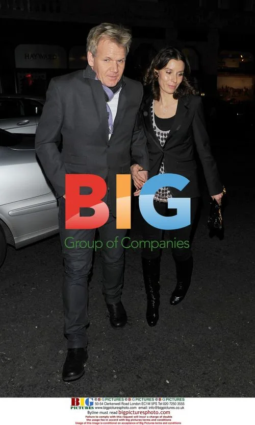 Gordon Ramsay and wife Tana out at Scotts in London