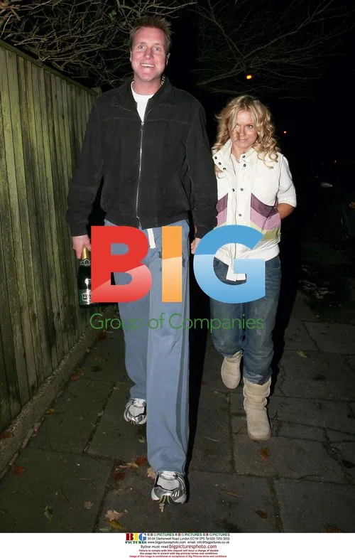 Geri Halliwell Hosts Christmas Party