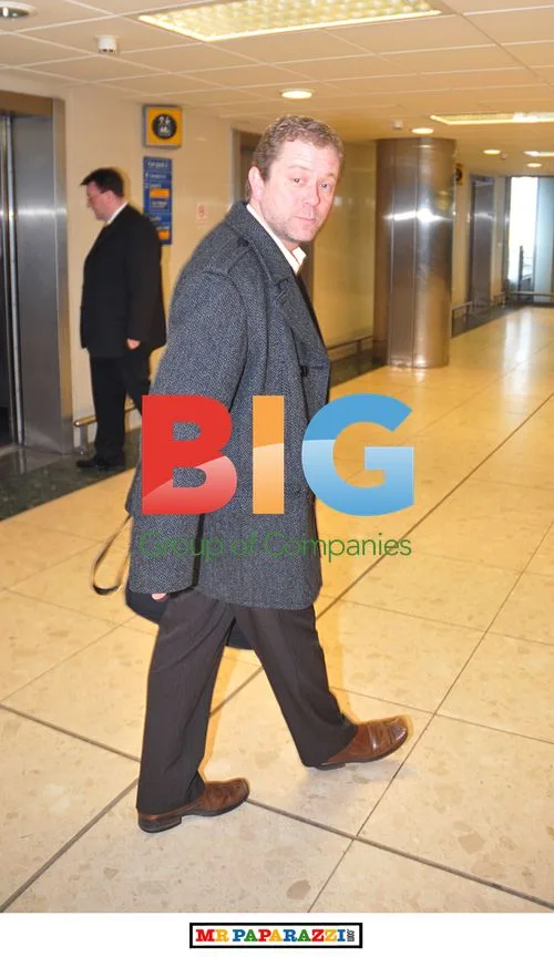Jon Culshaw Spotted in Glasgow
