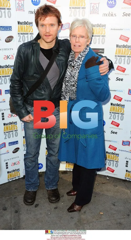 Marc Warren at WhatsOnStage awards in London
