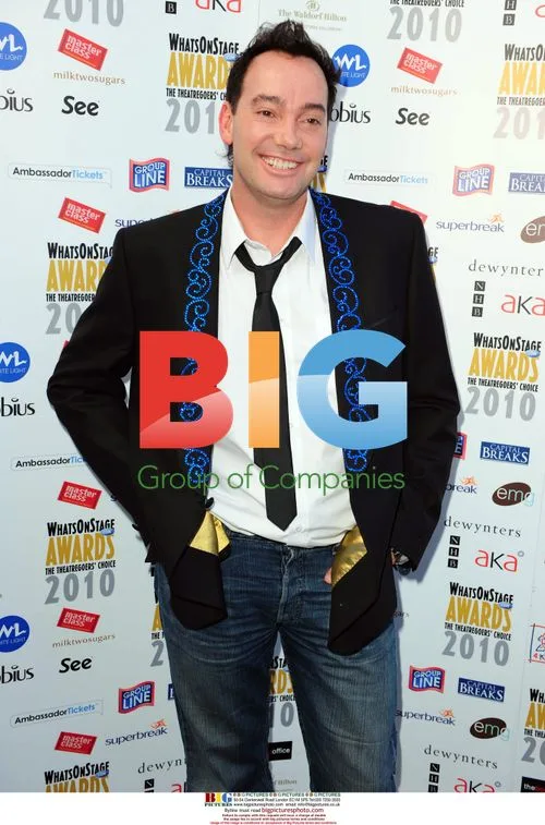 Craig Revel Horwood at WhatsOnStage awards