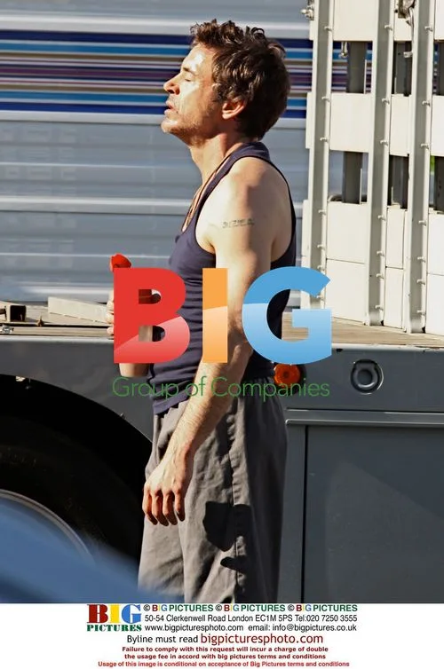 Robert Downey Jr. Practicing Kung Fu