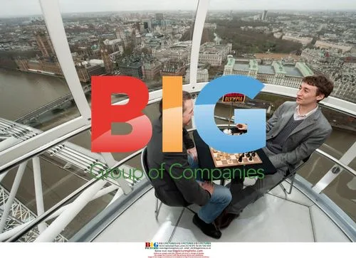 English Chess Grand Masters Play on London Eye