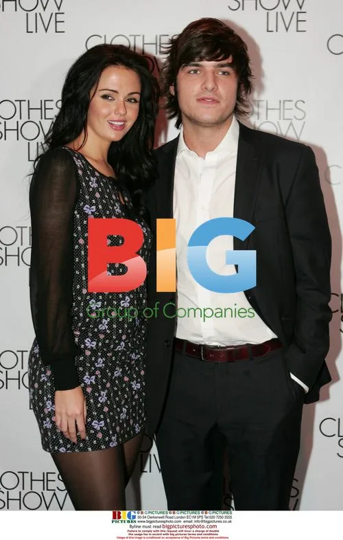 Jennifer Metcalfe and Stephen Beard at Clothes Show Live