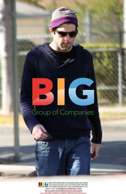Zachary Quinto Shopping with Dog in LA