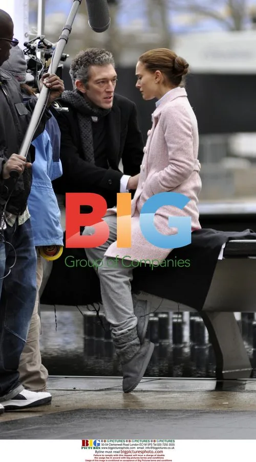 Natalie Portman and Vincent Cassel film 'Black Swan'