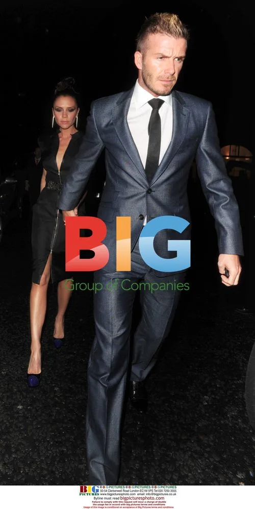 Beckhams Attend Harper's Bazaar Dinner