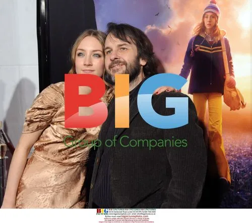 Peter Jackson and Saoirse Ronan at 'The Lovely Bones' Premiere