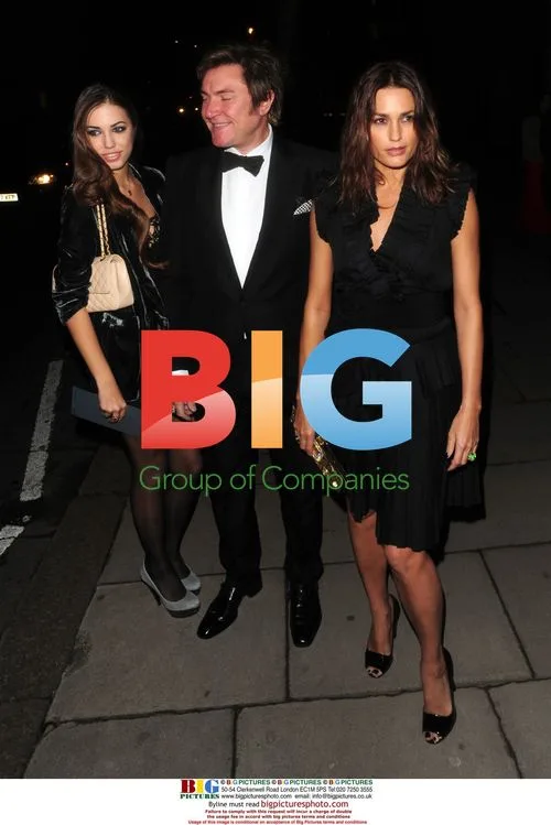 Amber, Simon and Yasmin LeBon at British Fashion Awards 2009