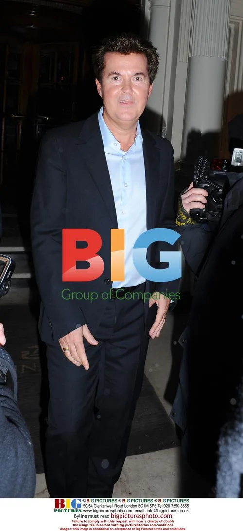 Simon Fuller at Harpers Bazaar Party