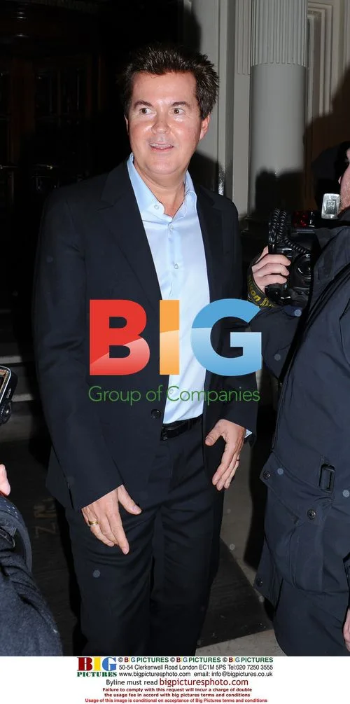 Simon Fuller at Harpers Bazaar Party