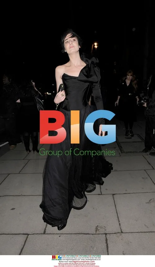 Celebs at British Fashion Awards 2009