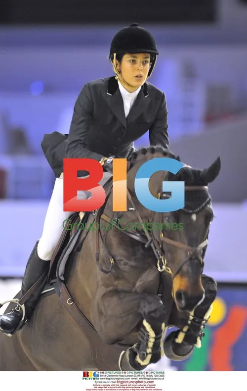 Charlotte Casiraghi training for Gucci Masters